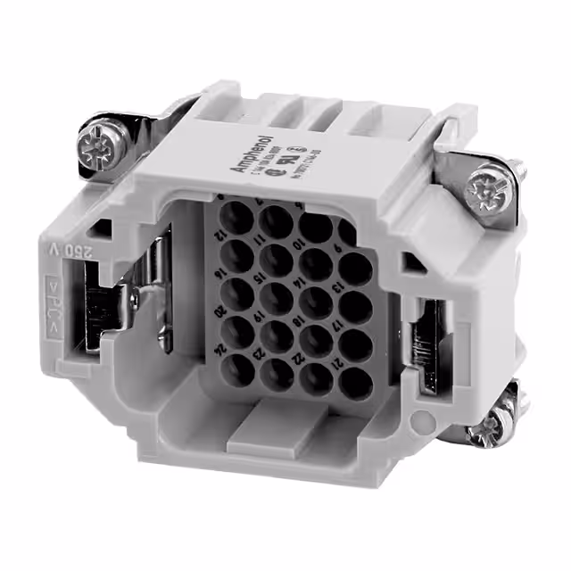 C146 10A024 000 9 Amphenol Tuchel Industrial  Moduli di inserti per connettori per impieghi gravosi